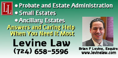 Law Levine, LLC - Estate Attorney in Potter County PA for Probate Estate Administration including small estates and ancillary estates